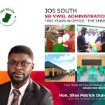 THE SEI VWEL ADMINISTRATION: INVESTING IN EDUCATION, BUILDING THE FUTURE OF JOS SOUTH