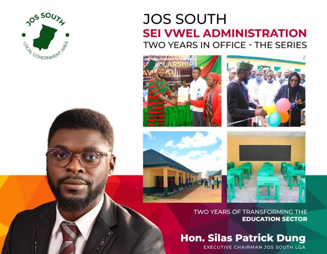 THE SEI VWEL ADMINISTRATION: INVESTING IN EDUCATION, BUILDING THE FUTURE OF JOS SOUTH