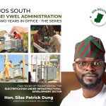 RURAL ELECTRIFICATION AND COMMUNITY DEVELOPMENT BY THE ADMINISTRATION OF HON. SILAS PATRICK DUNG, THE EXECUTIVE CHAIRMAN OF JOS SOUTH LOCAL GOVERNMENT COUNCIL