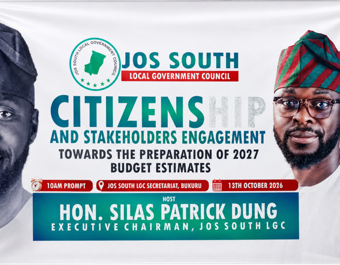 ‎JOS SOUTH LGC HOLDS CITIZENS AND STAKEHOLDERS’ ENGAGEMENT ON 2027 BUDGET PREPARATION